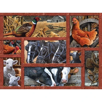 Afbeelding van Cobble Hill Legpuzzel Farmyard Friends 275 Stukjes