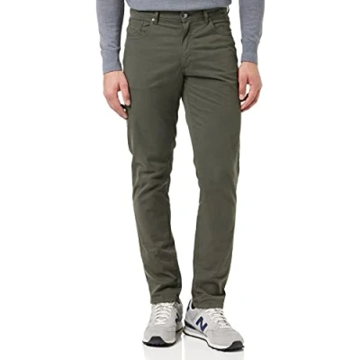 Afbeelding van Hackett London Heren Core Trinity Pants, Peat, 29W/34L