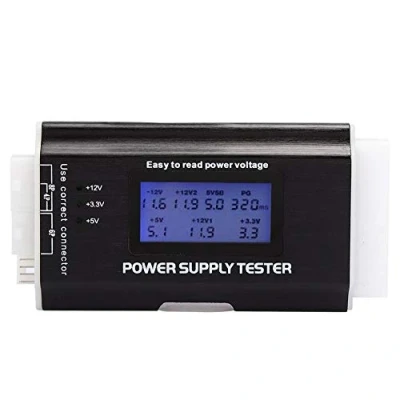 Afbeelding van Computer PC Voedingstester, Ondersteuning 20/24Pin ATX SATA, BTX, ITX, Power Tester, Externe DIE/SATA/P6/P8 is Light Display