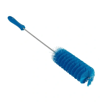 Afbeelding van Vikan Pijpborstel Ø 50mm Medium met Handvat Blauw