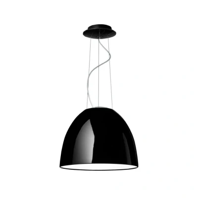 Afbeelding van Artemide Nur Mini hanglamp glanzend zwart