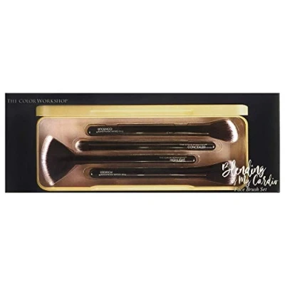 Afbeelding van Essentials Blenden is My Cardio Gezichtsborstelset Palet met een Selectie van Professionele Make up Kwasten om Altijd in je Tas te Hebben Gift Set voor Meisjes, Tieners en Vrouwen