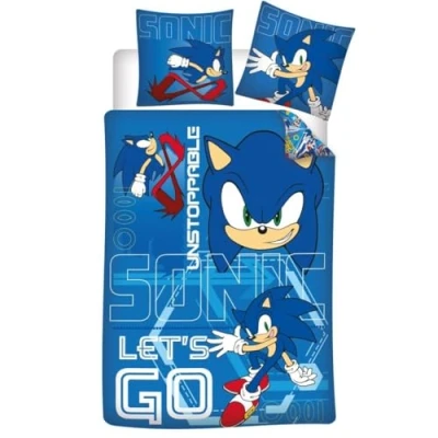 Afbeelding van Sonic Dekbedovertrek 140x200 Polykatoen Kussensloop 65x65cm