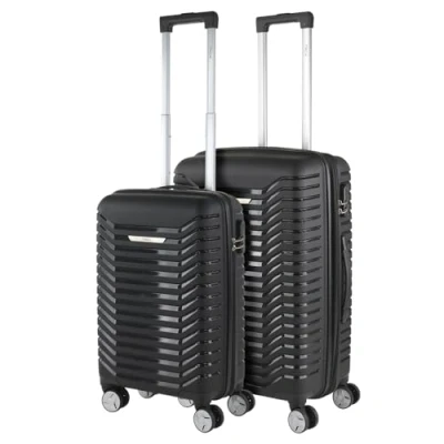 Afbeelding van ITACA koffer Set koffers Stevige Kofferset 3 stuks Reiskoffer Set. van Trolley (Handbagage Koffer, Middelgrote en Grote Koffer). Delige, Zwart