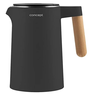 Afbeelding van Concept RK3302 Waterkoker 1.5L met temperatuurregeling 2200 W Antraciet
