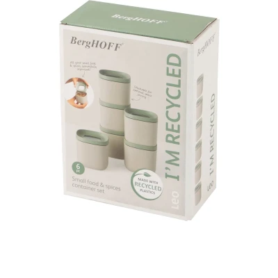 Afbeelding van LEO RECYCLED 6 delige kleine voedselcontainer set Balance