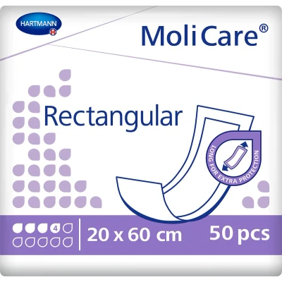 Afbeelding van Molicare Rectangular 4d 20x60 50 P/s