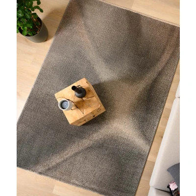 Afbeelding van Abstract Vloerkleed Aria Axis Bruin/beige 140x200 Cm