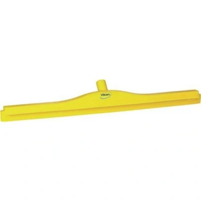 Afbeelding van Vikan Vloertrekker Kop Full Colour Hygiene met vaste nek en TPE Rubber 70cm Geel