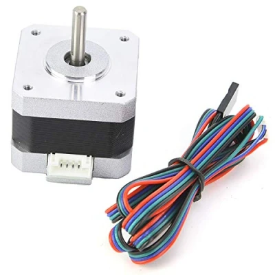 Afbeelding van Garosa DC4.0V 1.2A 1.8 stappenhoek stappenmotor, 34mm hoogte stabiele prestaties Nema 17 bipolaire stappenmotor voor 3D printer CNC,stappenmotor