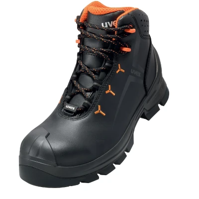 Afbeelding van uvex 2 MACSOLE® 6523241 Hoge veiligheidsschoenen ESD S3 Schoenmaat (EU): 41 Zwart, Oranje 1 paar