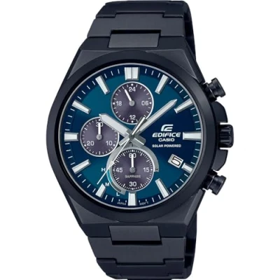 Afbeelding van Casio Edifice EFS S630DC 2AVUEF Horloge Staal Zwart Ø 42 mm