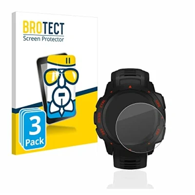 Afbeelding van BROTECT AirGlass kogelwerende glasfolie, Smartwatch beschermfolie, Transparant