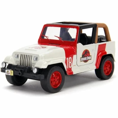 Afbeelding van JADA TOYS Jurassic Park 1992 Jeep Wrangler 1:24 Auto
