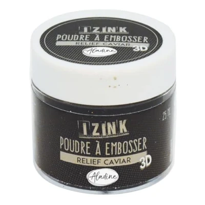 Afbeelding van Izink Embossing Powder Caviar 25 ml