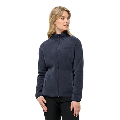 Afbeelding van Vest Jack Wolfskin Women Moonrise Full Zip Night Blue S