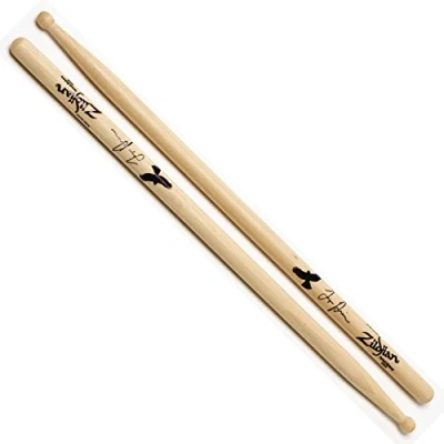 Afbeelding van Zildjian ZASTH Artist Series Hickory Drumsticks Taylor Hawkins Wood Tip, 1&quot;*16&quot;*16&quot;