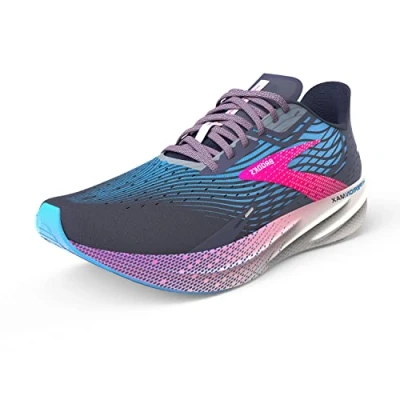 Afbeelding van Brooks Hyperion MAX Hardloopschoenen neutraal, Dames, Maat: 38, Peacoat/marina blue/pink glo Kunststof