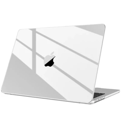 Afbeelding van Fintie hoes compatibel met MacBook Pro 14 inch A2992 A2918 A2779 A2442 (2023 2021) M3 M2 M1 Pro/Max, verbeterde ultradunne inch, kristalhelder