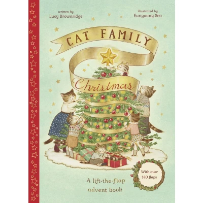 Afbeelding van Cat Family Christmas: A Lift The Flap Advent Book With Over 140 Flaps