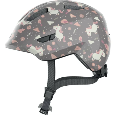 Afbeelding van Abus Smiley 3.0 kinderhelm BikeTotaal.nl Grijs