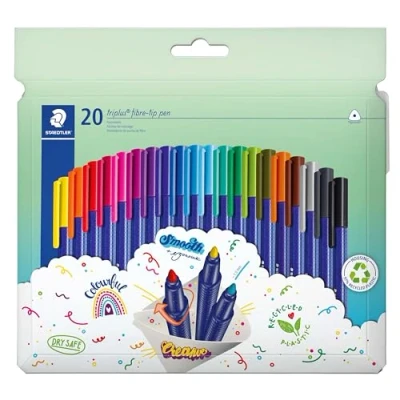 Afbeelding van Staedtler triplus color kleurstift etui 20 st