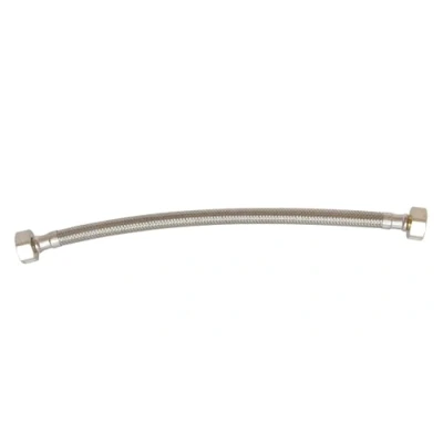 Afbeelding van SOMATHERM FOR YOU Sanitaire slang aansluiting moer recht vrouwelijk 12/17 (3/8&#039;) rechte draaimoer lengte 30 cm DN8