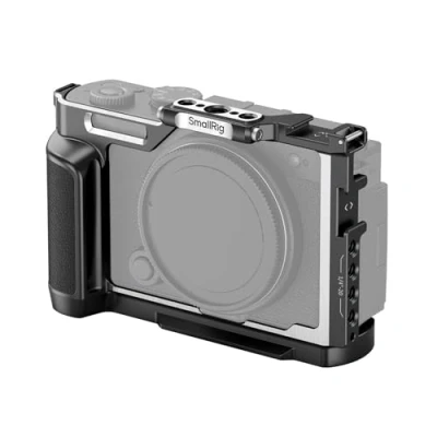 Afbeelding van SMALLRIG Cage voor Panasonic LUMIX S9, Aluminiumlegering Volledige Cage, met Quick Release Plaat Arca Swiss en Cold Shoe Mount Microfoon Licht, 1/4&quot; 20 Schroefdraadgaten 4515