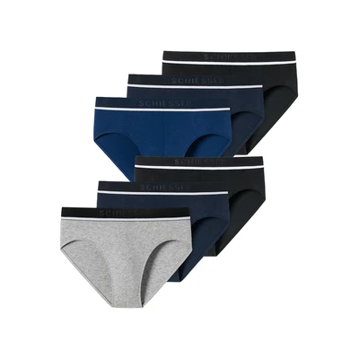 Afbeelding van Schiesser 6PACK 95/5 Slip, Heren, Maat: Small, Sortiert