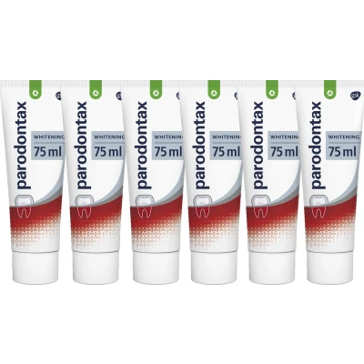 Afbeelding van Parodontax Tandpasta Whitening 6 x 75 ml