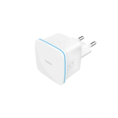 Afbeelding van Hama N300 Wifi Repeater 2,4 Ghz Voor Stopcontact Met Lan Aansluiting En Wps