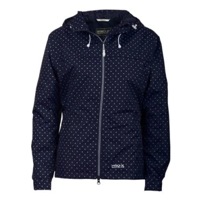 Afbeelding van Regenjas Lucie Marine PRO X Elements Dames PXE 10000mm waterdicht 5000gr/24u ademend Winddicht kap
