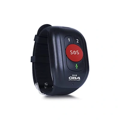 Afbeelding van SOS Senior Life Saving GPS 4G WiFi gesprekken, valpartijen, positie, hart, druk, temperatuurbestendig IP 67 APP gratis (bestand met instructies voor het configureren van de simkaart)