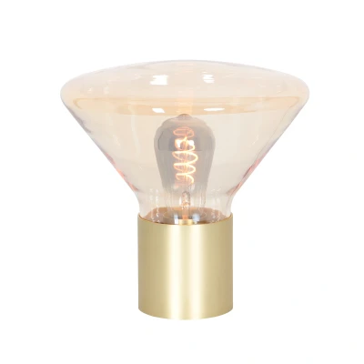 Afbeelding van Steinhauer tafellamp Ambiance amberkleurig 3401ME