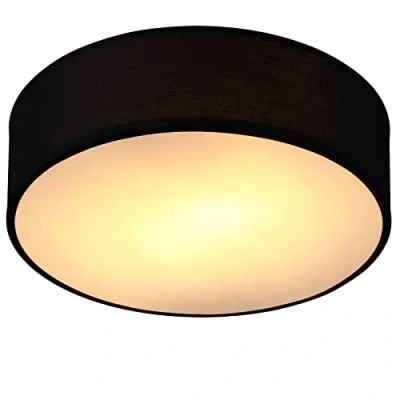 Afbeelding van Monzana Plafondlamp 40W Rond 30cm Fitting E27 Zwart