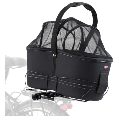 Afbeelding van Trixie Fietsmand Bagage Drager Breed Zwart 60X29X49 CM
