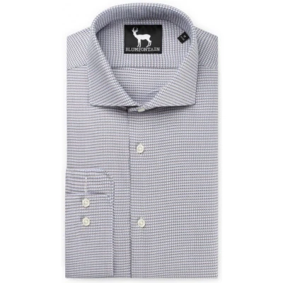 Afbeelding van Gents Blumfontain hook witblauw Maat S