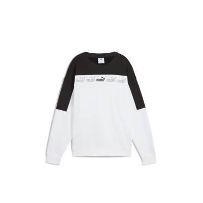 Afbeelding van Puma Around THE Block Crewneck Sweater, Dames, Maat: XXL, White