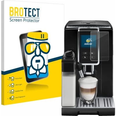Afbeelding van BROTECT Screenprotector voor DeLonghi Dinamica Plus ECAM370.70.B Folie Beschermfolie Beschermglas transparant