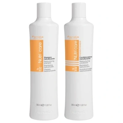 Afbeelding van Fanola Nourishing Shampoo + Conditioner Set 1000 ml