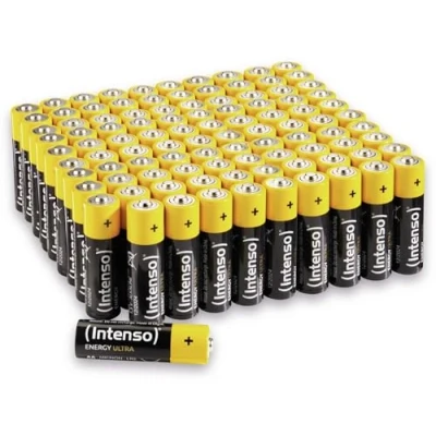 Afbeelding van (Intenso) Energy Ultra batterijen AA / LR06 100 Megapack Alkaline (7501920MP)