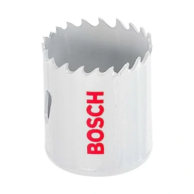 Afbeelding van Bosch 2608580396 ringsnijder, HSS, bimetaal, voor standaard adapter, 14 mm, 9/16 inch 40 mm grijs