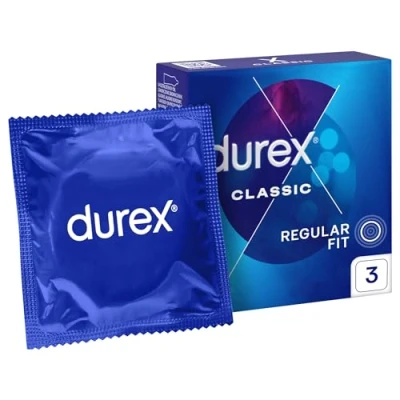 Afbeelding van Durex Classic Natural Condooms 3 stuks