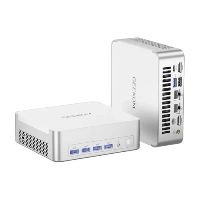 Afbeelding van GEEKOM XT1 Mega AI mini pc, 14e Intel Ultra U9 185H processor (16C/22T, tot 5,1 GHz), 32G DDR5 2T SSD, desktopcomputers Win 11 Pro, WiFi 7/BT 5.4/Dual 2.5G LAN/USB4.0/8K