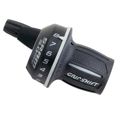 Afbeelding van Sram 3.0 Shifter 8 Speed Grip Achter Shift 1:1 Bedieningsverhouding, Zwart