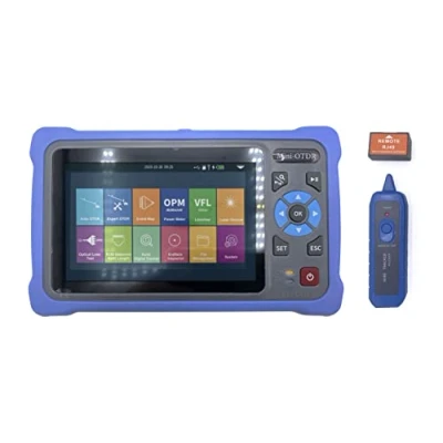 Afbeelding van Elfcam® OTDR voor FTTH, 26dB/24dB single mode 1310nm / 1550nm, draagbaar 4 in 1 + VFL+ OPM OLS, optische vezeltester/reflectometer van het domein, tot 100 km (ELF 5800)