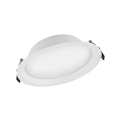 Afbeelding van Ledvance led 3150lm 35w 6500k cri80 89 bundel diffuus ip44 50000uur dxl 200x61mm aluminium beh wit inbouw 4058075091597