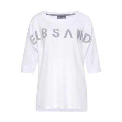 Afbeelding van Elbsand 3/4ARM Longsleeve, Dames, Maat: 38, Weiß