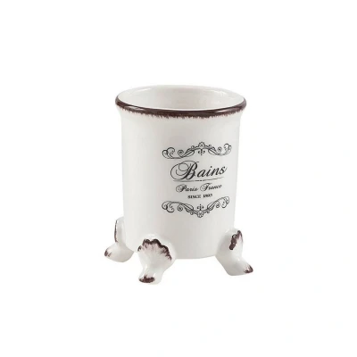 Afbeelding van Tandenborstelhouder Sapho Amelie Vrijstaand 11.3x8 cm Keramiek Wit