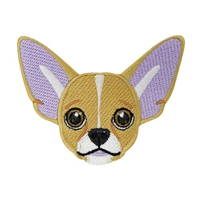 Afbeelding van Finally Home Chihuahua Hondenpatch, om op te strijken, dierenstrijkpatch, kinderpatch, pootpatches